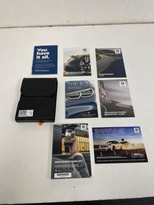 2020-2023 BMW M8 Owners Manual Booklet Set (Used OEM)