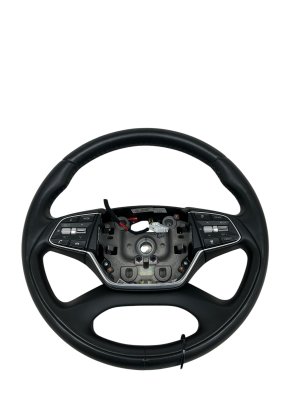 2020-2022 Genesis G90 Black Steering Wheel with Control Switches - Front (Used OEM)