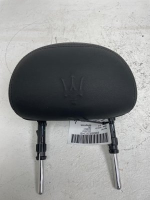 2017-2024 Maserati Levante Black Seat Leather Headrest - Rear, Right (Passenger) (Used OEM)