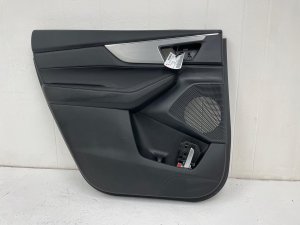 2022-2024 Acura MDX Black Door Interior Trim Panel - Rear, Left (Driver) (Used OEM)