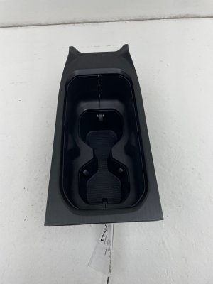 2025 Nissan Kicks Black Dual Cupholder Trim Storage Compartment - Front (Used OEM)