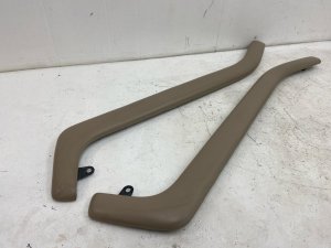 2020-2025 Lincoln Aviator Beige Center Console Trim Panel Set - Front (Used OEM)