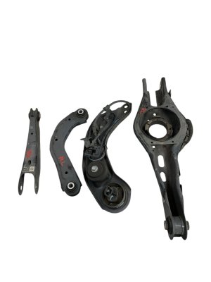 2021-2025 Kia K5 Upper and Lower Control Arm Set - Rear, Left (Driver) (Used OEM)