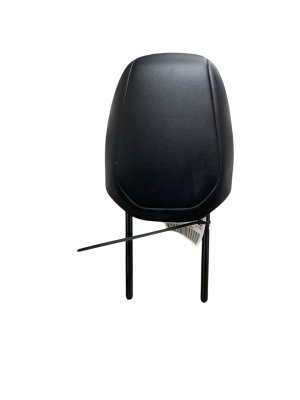  Tesla Model 3 Black Seat Leather Headrest - Front, Right (Passenger) (Used OEM)