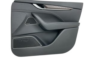 2017-2024 Maserati Levante Black Door Interior Trim Panel - Front, Right (Passenger) (Used OEM)