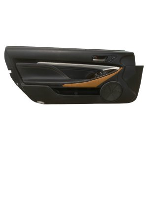2016-2017 Lexus RC200t Black Door Interior Trim Panel - Front, Left (Driver) (Used OEM)
