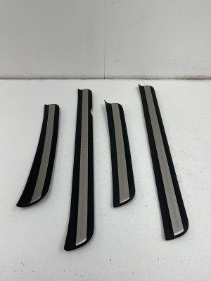 2021-2026 Genesis G80 Door Sill Trim Cover Panel Set - Front (Used OEM)
