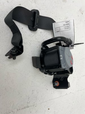 2024-2025 Hyundai Elantra Black Seat Belt Assembly - Rear (Used OEM)