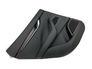 2017-2022 Maserati Levante Black Door Interior Trim Panel - Rear, Left (Driver) (Used OEM)