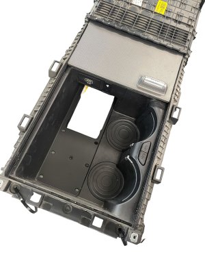 2020-2022 Hyundai Palisade Console Cupholder Storage Tray - Front (Used OEM)