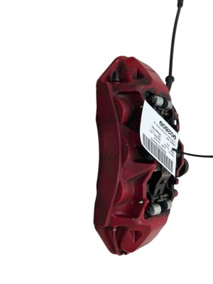 2013-2018 Audi RS6 Red Ceramic Disc Brake Caliper - Front, Left (Driver) (Used OEM)
