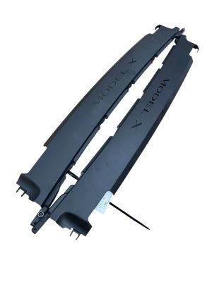 Tesla Model x Door Racetrack Spine Trim Cover Panel - Rear (Used OEM)