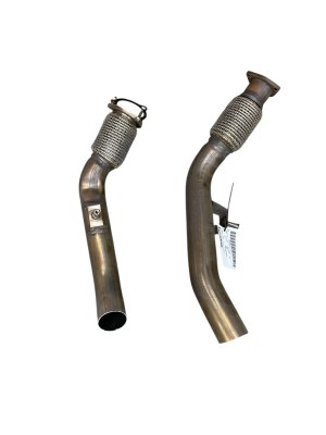 2019-2024 Audi A6 Downpipe Exhaust Muffler Set (Used OEM)