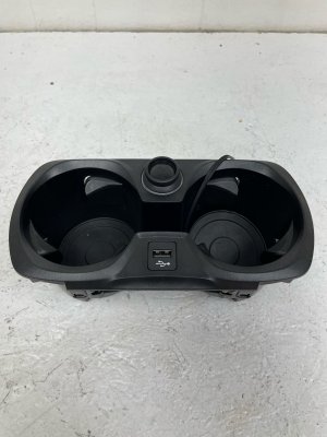 2021-2024 BMW M4 Dual Cup Holder with USB Charger (Used OEM)