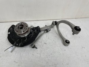 2017-2023 Mercedes-Benz E500 Steering Knuckle Spindle Assembly with Control Arm and Tie Rod - Front, Right (Passenger) (Used OEM)