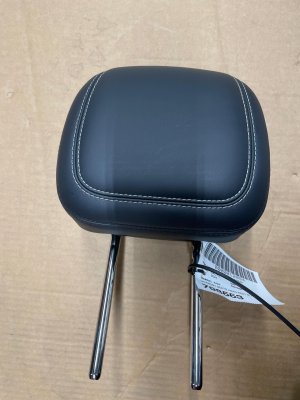 2024-2025 Lincoln Nautilus Black Seat Leather Headrest - Rear, Left (Driver) (Used OEM)