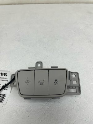 2022-2024 Hyundai Tucson Gray Trunk Release Light Dimmer and Traction Control Switch (Used OEM)