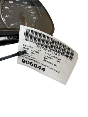 2017-2020 Audi RS3 Virtual Cockpit Digital Instrument Cluster (Used OEM)