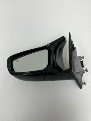 2020-2025 BMW M8 Black Power Folding Heated Surround View Lane Departure Door/Side View Mirror - Left (Driver) (Used OEM)
