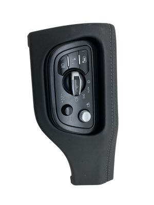 2016-2020 Bentley Bentayga Beluga (Black) Headlight Switch Panel with Trim Cover (Used OEM)