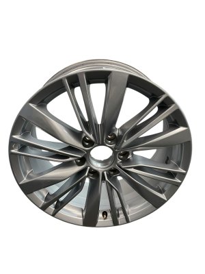 2018-2024 INFINITI QX80 Silver 20x8 18-Spoke Alloy Wheel (Used OEM)