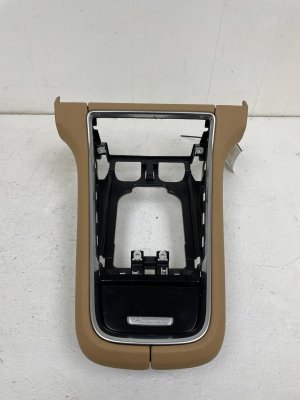 2017-2023 Porsche Panamera Center Console Bezel Trim Panel - Front (Used OEM)