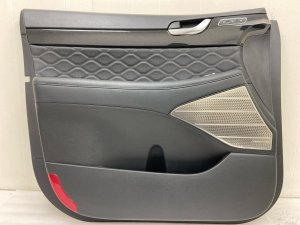 2020-2022 Hyundai Palisade Black Door Interior Trim Panel - Front, Left (Driver) (Used OEM)