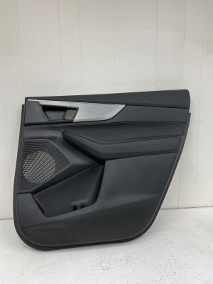 2022-2025 Acura MDX Black Door Interior Trim Panel - Rear, Right (Passenger) (Used OEM)