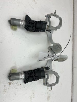 2017-2025 Audi Q7 Ghost White 3 Coat Power Liftgate Hinge Motor Actuator Set - Right (Passenger) (Used OEM)