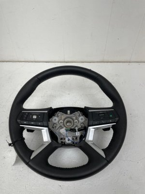 2022-2025 Mitsubishi Outlander Black Leather Steering Wheel Assembly with Controls (Used OEM)