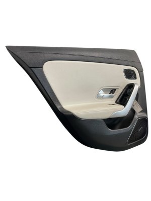 2020-2023 Mercedes-Benz CLA35 AMG Gray Door Interior Trim Panel - Rear, Left (Driver) (Used OEM)