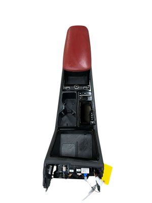 2021-2026 Kia K5 Red Center Floor Console Assembly with Controls and Folding Armrest (Used OEM)