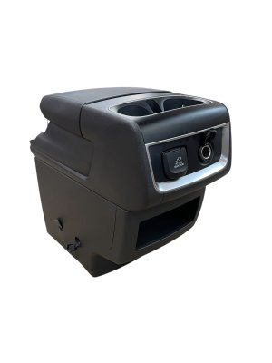 2025 Kia Carnival Black Center Floor Console Body Base with 115V AC Charging Port (Used OEM)