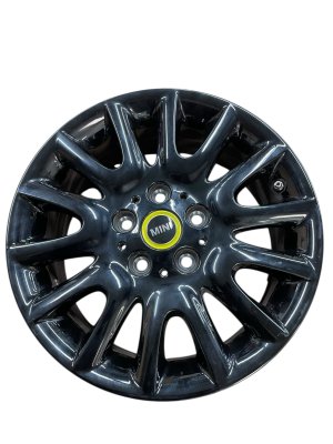 2014-2024 Mini Cooper Black 16x6.5 14-Spoke Painted Alloy Wheel (Used OEM)