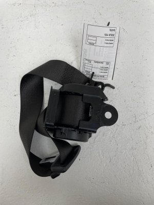 2016-2022 BMW M760i xDrive Black Center Seat Belt Assembly - Rear, Right (Passenger) (Used OEM)