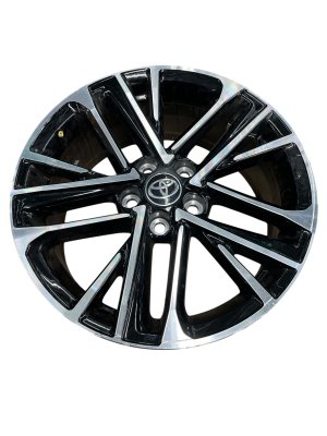 2021-2025 Toyota Camry Black 18x8 Machined Black Alloy Wheel (Used OEM)