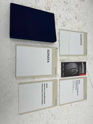 2024-2025 Hyundai Sonata Owners Manual Booklet Set (Used OEM)