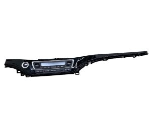 2020 Honda Ridgeline Black Temperature Control Module with Dash Trim and Push Start Button - Front (Used OEM)