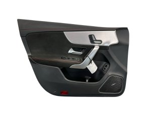 2019-2022 Mercedes-Benz A220 Black Door Interior Trim Panel - Front, Left (Driver) (Used OEM)