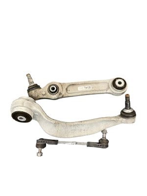 2016-2022 BMW 740i Suspension Control Arm Set with Linkage Arm - Front, Left (Driver) (Used OEM)