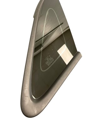 2021-2025 Kia K5 Quarter Glass Window Panel with Molding - Rear, Right (Passenger) (Used OEM)