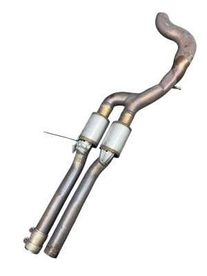 2017-2020 Audi RS3 Dual Resonator Exhaust Mid-Pipe (Used OEM)