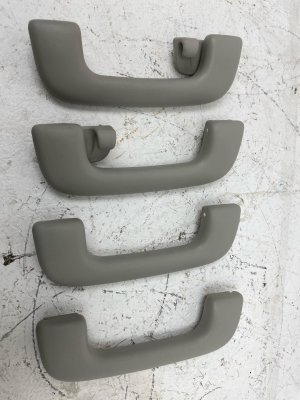 2021-2025 Kia Sorento Gray Interior Roof Grab Bar Grip Handle Set - Front (Used OEM)