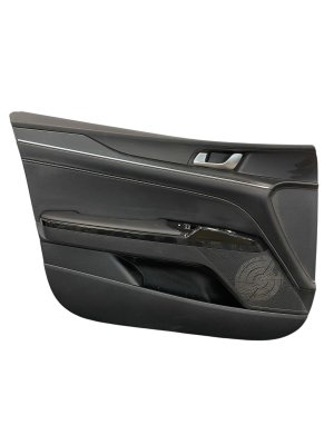 2025 Kia K5 Black Door Interior Trim Panel - Front, Left (Driver) (Used OEM)