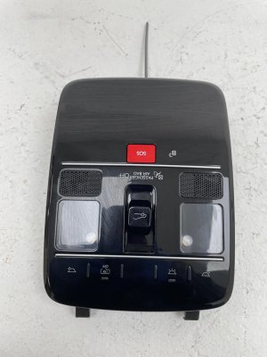 2024-2025 Hyundai Santa Fe Black Upper Roof Center Console Dome Map Light - Front (Used OEM)