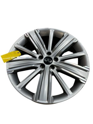 2020-2023 INFINITI QX50 Silver 20x8.5 10-Spoke Machined Silver Alloy Wheel (Used OEM)