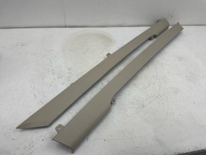 2022-2025 Genesis GV70 Beige Center Console Upper Trim Panel Set - Front (Used OEM)