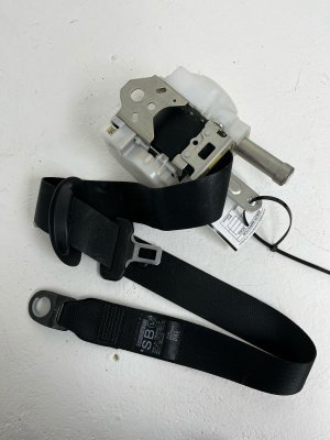 2015-2019 Lexus RC350 Circuit Red Seat Belt Assembly - Rear, Left (Driver) (Used OEM)
