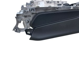 2019-2021 Porsche Macan Black Center Console Assembly with Armrest - Front (Used OEM)