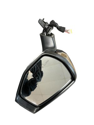 2023-2025 Kia Sportage Gray Power Heated Blind Spot Signal Door/Side View Mirror - Front, Right (Passenger) (Used OEM)